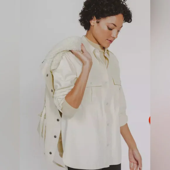 Normal Brand Women's Military Overshirt - Picture 4 of 13